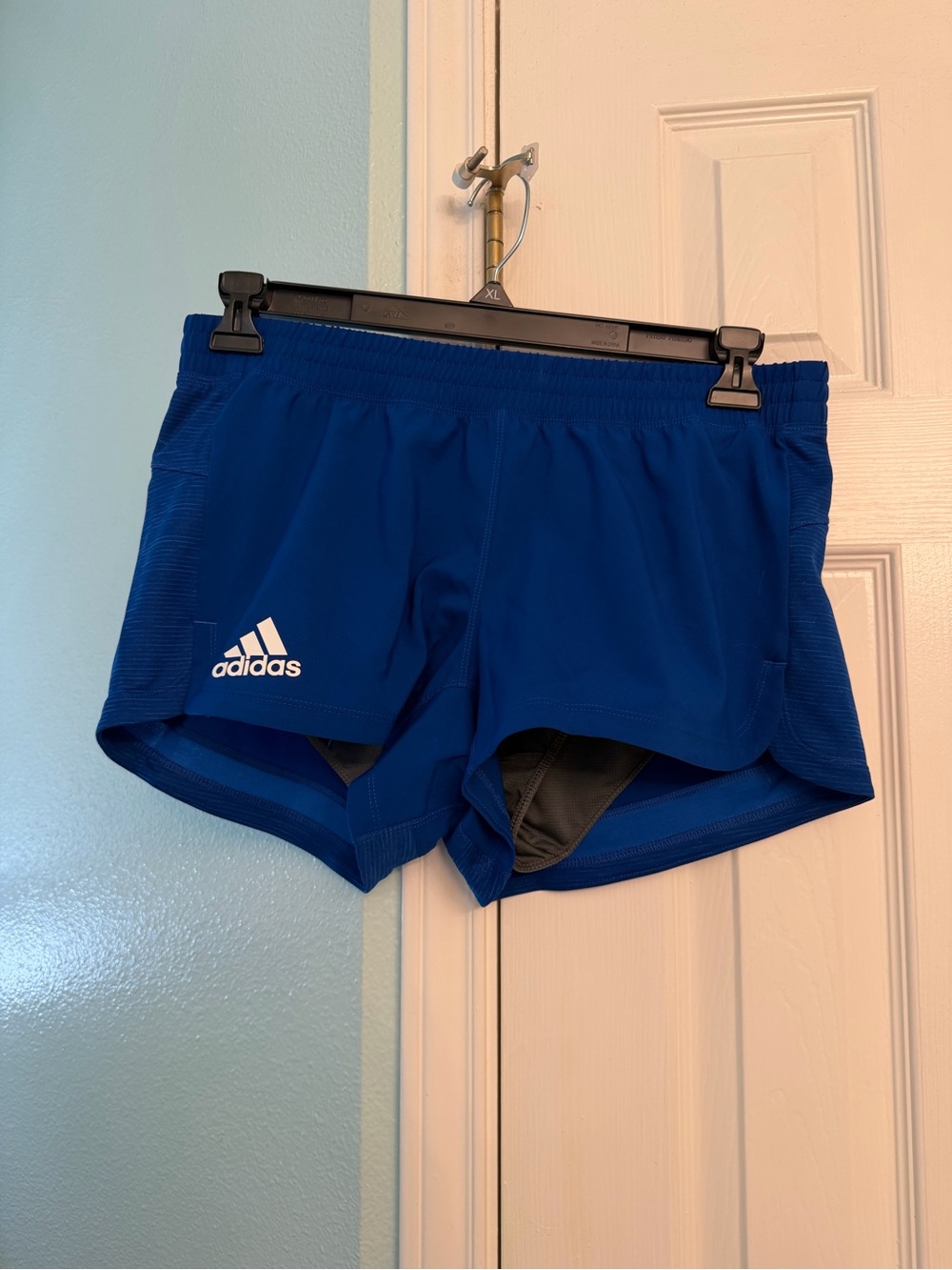 adidas Women's Royal Blue Athletic Shorts